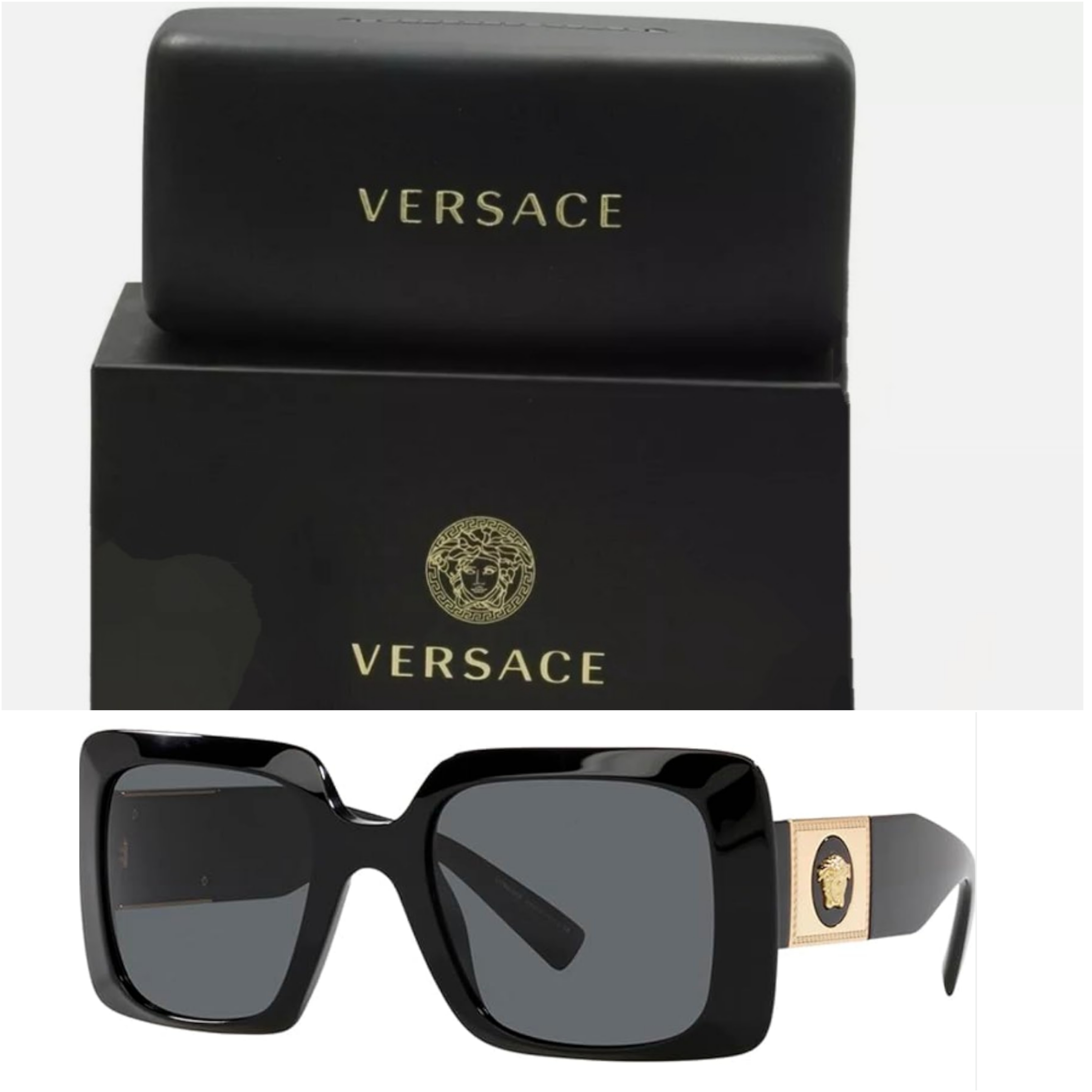 Authentic! Versace Black Sunglasses